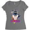 who loves chihuahua Women's Triblend Scoop T-shirt