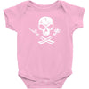 rock skull Baby Bodysuit