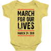 March For Our Lives Baby Onesie