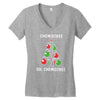 chemistree funny chemistry Women's V-Neck T-Shirt