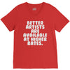 freelance artist advertising V-Neck Tee