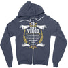 I Am A Virgo Zipper Hoodie