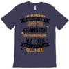 Super Cool Grandson Of A Freaking Awesome Mother T-Shirt
