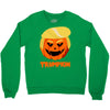 trumpkin funny donald trump pumpkin Crewneck Sweatshirt
