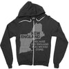 new england, because old england was wicked stupid Zipper Hoodie