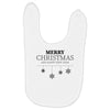 merry christmas and happy new year Baby Bibs