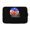 vote for pizza Laptop sleeve