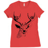 moose Ladies Fitted T-Shirt