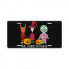 Hallowentown Lock Shock And Barrell License Plate