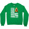 super saiyan quitting is not Crewneck Sweatshirt