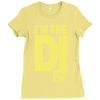 im a dj graphic tee mens Ladies Fitted T-Shirt