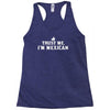 trust me, i'm mexican   spanish latino mexico mexicano text pride tee Racerback Tank