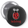 lady bug Pin-back button