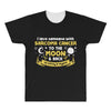I Love Someone with Sarcoma Cancer to The Moon and Back to Infinity All Over Men's T-shirt