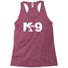 k 9 Racerback Tank