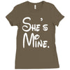 she's mine Ladies Fitted T-Shirt