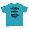 Super Cool Grammy Of A Freaking Awesome Grandson Youth Tee