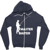 aster baiter mens rude fishing Zipper Hoodie