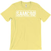 samcro funny retro biker gang sons fancy dress anarchy vintage T-Shirt