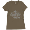 my t sharp barber shop Ladies Fitted T-Shirt