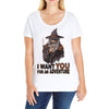i want you for an adventure Ladies Curvy T-Shirt