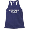 veggie rule Racerback Tank