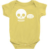 i live inside your face skull Baby Bodysuit