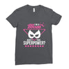 Super Mom-What's Your Superpower? Ladies Fitted T-Shirt