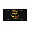 mans best friend License Plate