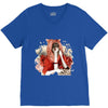 red V-Neck Tee