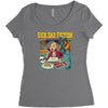 sick sad fiction Women's Triblend Scoop T-shirt