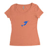 mermaid mom pocket Women's Triblend Scoop T-shirt