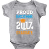 Class of 2017 Proud Brother Graduation Baby Onesie