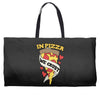 in pizza we crust Weekender Totes