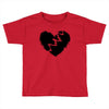 broken heart xxx black Toddler T-shirt