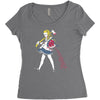 off with her hea Women's Triblend Scoop T-shirt