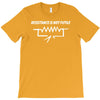 resistance is not futile funny star electrician wars trek cool T-Shirt