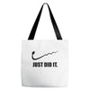 just did it Tote Bags