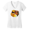 funny full english breakfast, ideal gift or birthday present Women's V-Neck T-Shirt