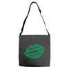 kiss me i am irish Adjustable Strap Totes