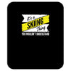 skiing thing wouldn't understand Mousepad