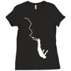bungeejumping bungeespringen fun sport hobby freizeit extremsport Ladies Fitted T-Shirt