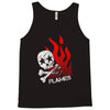 skull &amp; flames Tank Top