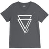 summer men casual triangle V-Neck Tee