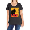fury of the night Ladies Curvy T-Shirt