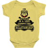 I Am Bulldog Actually In A Very Commited Relationship Baby Onesie