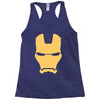 iron man mask avengers marvel comics gift Racerback Tank
