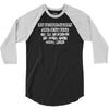 my people skills are just fine 3/4 Sleeve Shirt