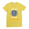 police mom  i rised mine. Ladies Fitted T-Shirt