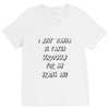 brains and stuff girls V-Neck Tee